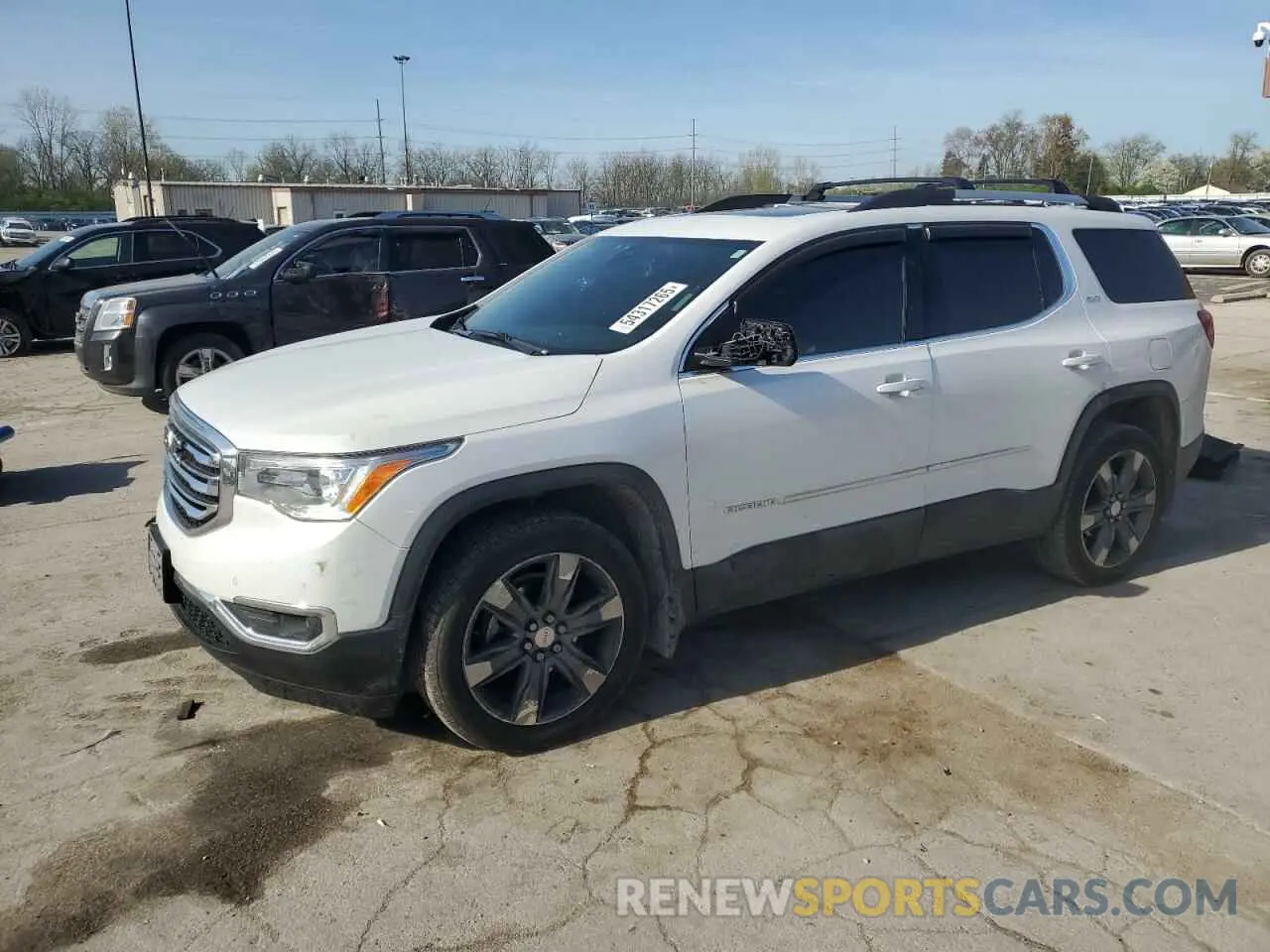 1 Photograph of a damaged car 1GKKNWLS5KZ147783 GMC ACADIA 2019