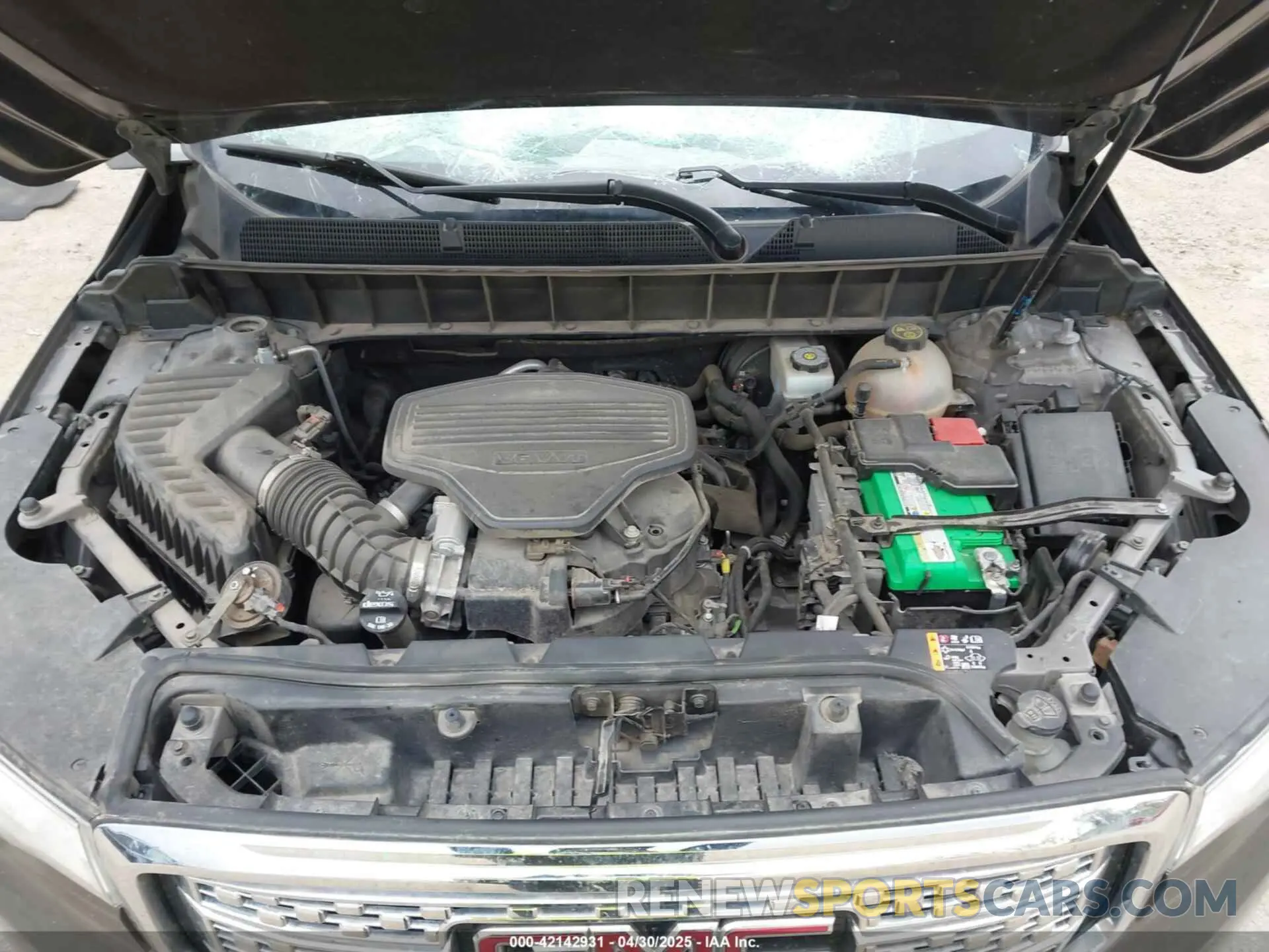 10 Photograph of a damaged car 1GKKNXLS4KZ137980 GMC ACADIA 2019