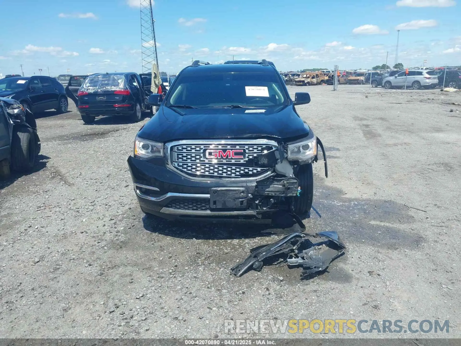 13 Photograph of a damaged car 1GKKNXLS7KZ226863 GMC ACADIA 2019