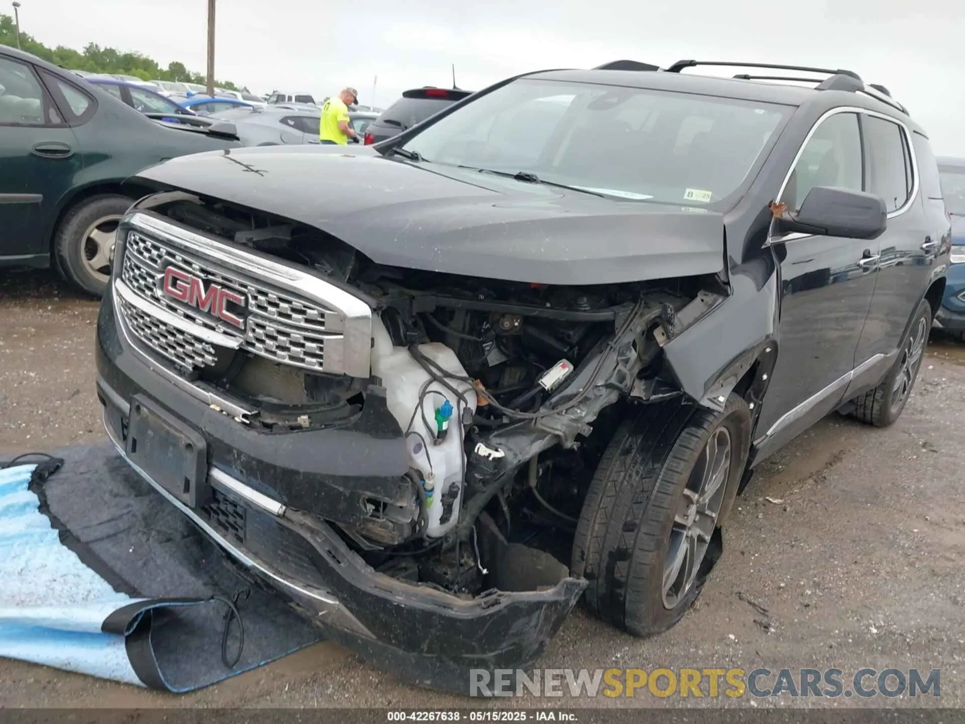 6 Photograph of a damaged car 1GKKNXLSXKZ100397 GMC ACADIA 2019
