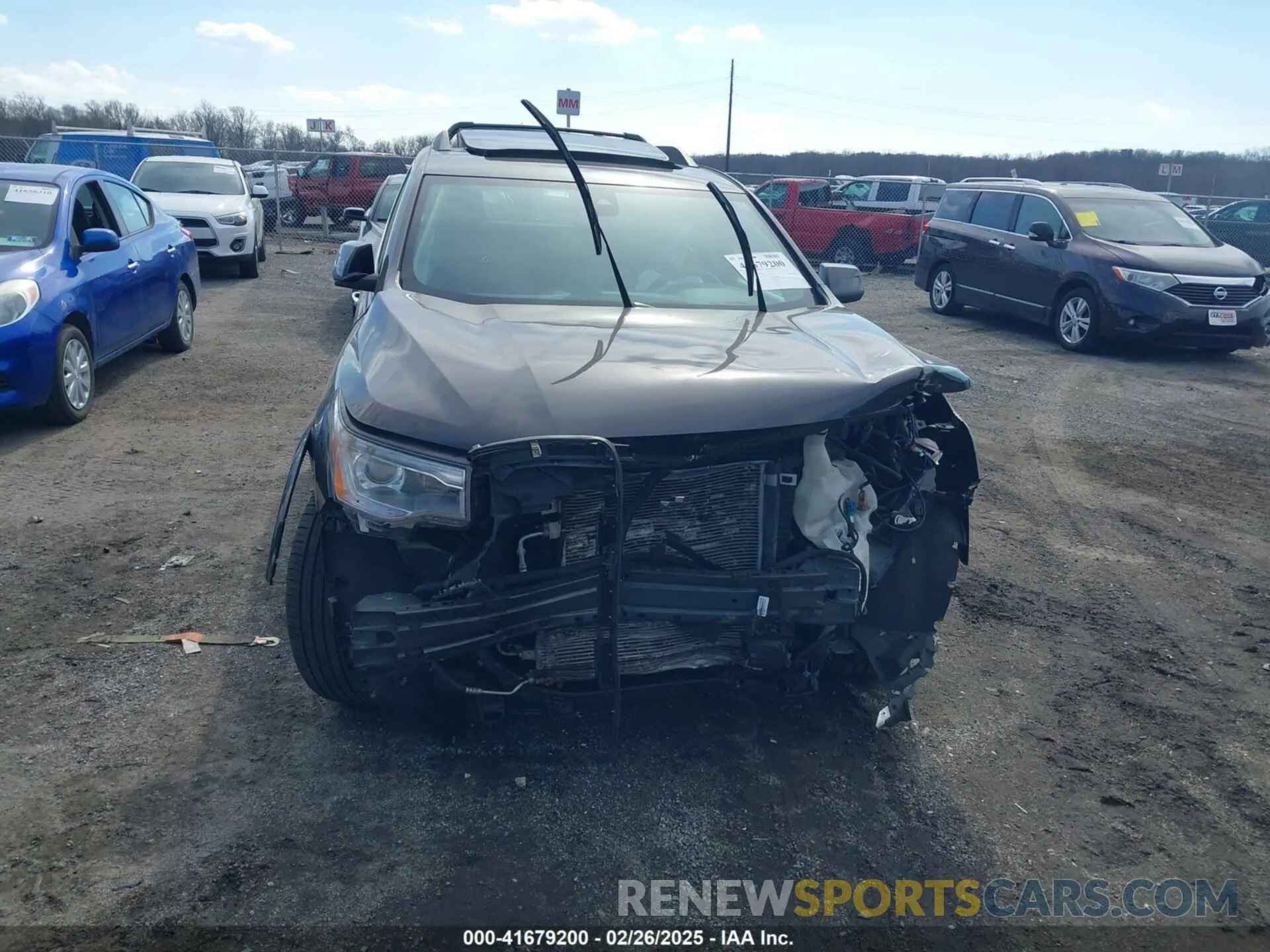 11 Photograph of a damaged car 1GKKNXLSXKZ114736 GMC ACADIA 2019