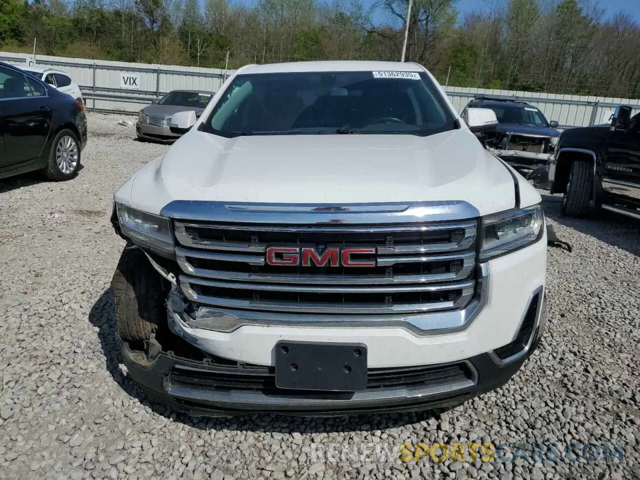 5 Photograph of a damaged car 1GKKNKLA1LZ174366 GMC ACADIA 2020