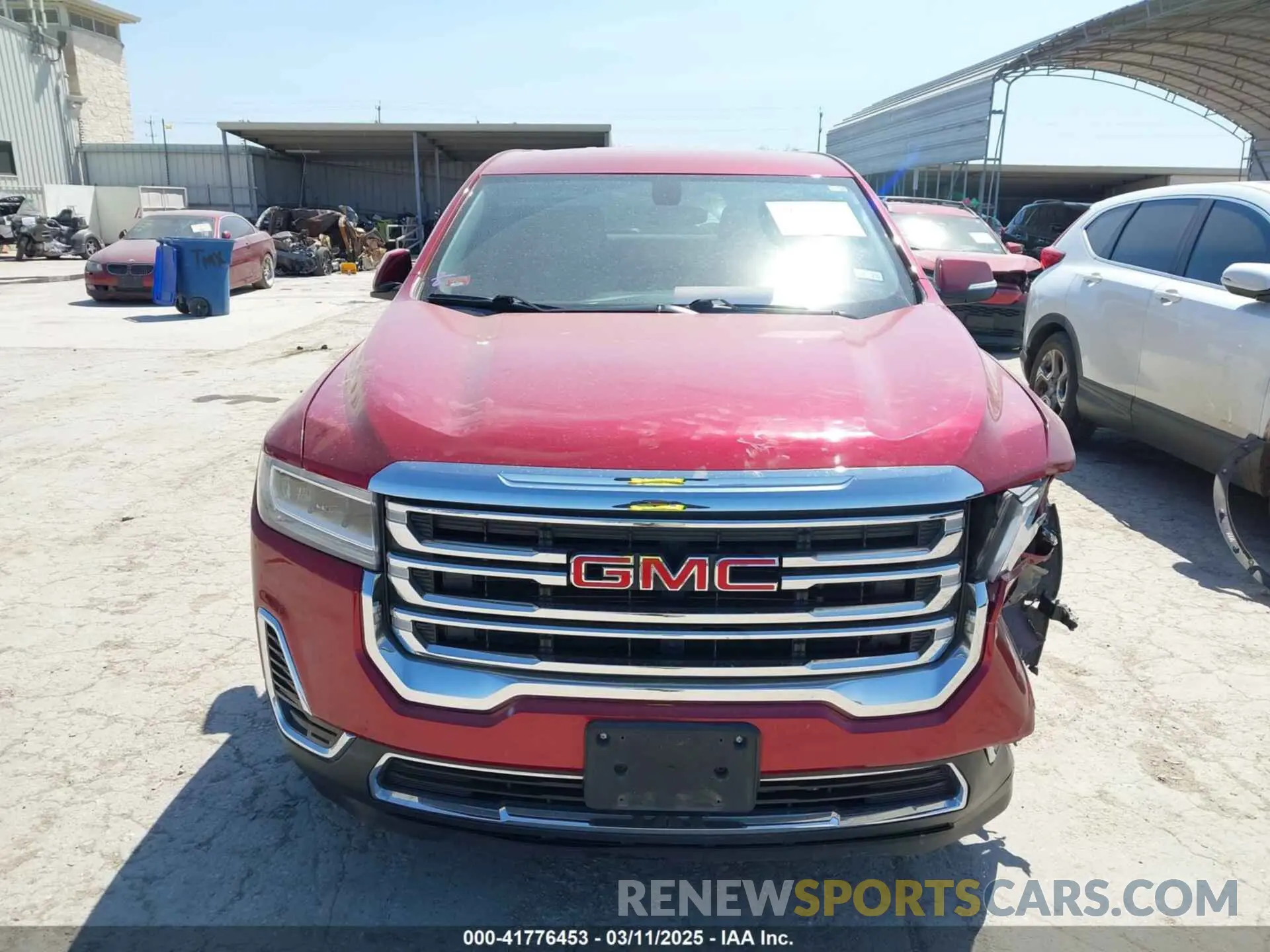 12 Photograph of a damaged car 1GKKNKLA4LZ166973 GMC ACADIA 2020