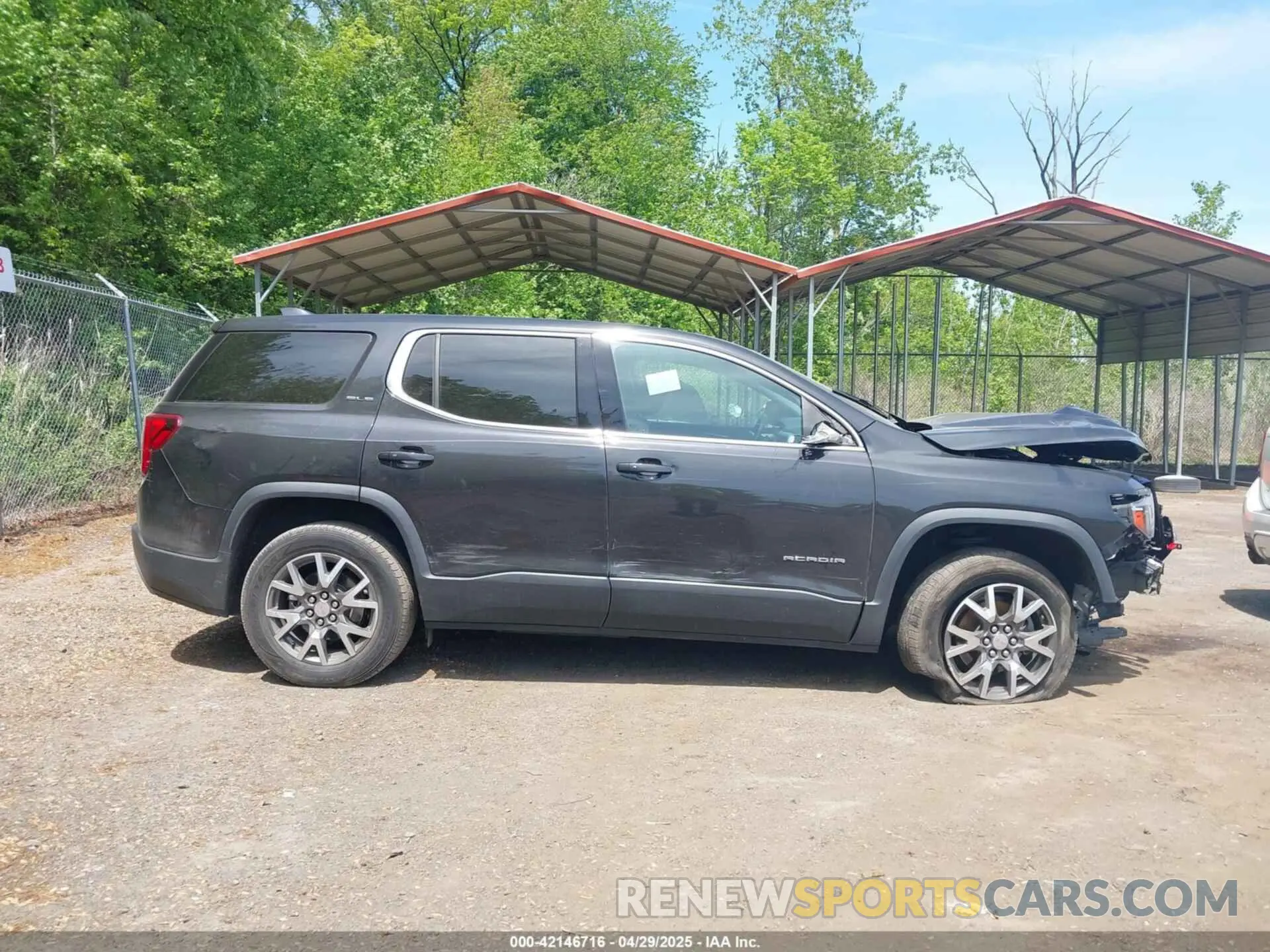 12 Photograph of a damaged car 1GKKNKLA4LZ223060 GMC ACADIA 2020