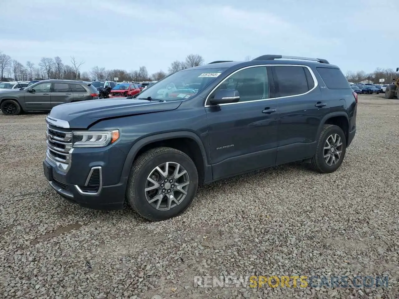 1 Photograph of a damaged car 1GKKNKLA5LZ167971 GMC ACADIA 2020
