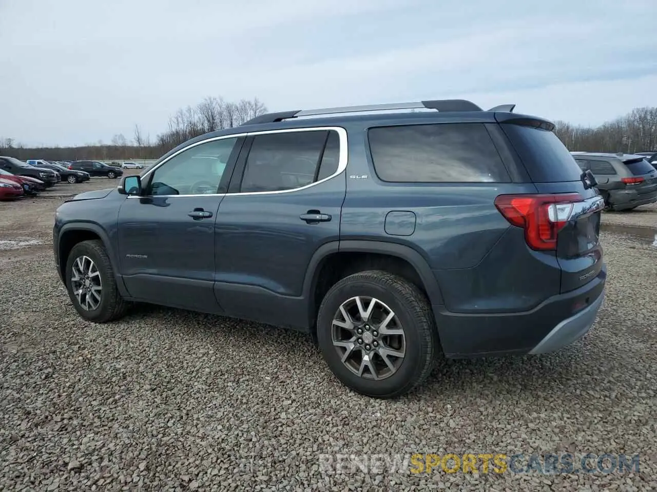 2 Photograph of a damaged car 1GKKNKLA5LZ167971 GMC ACADIA 2020