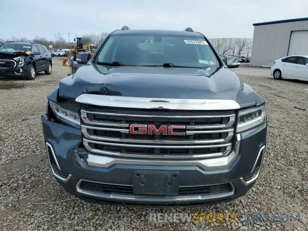 5 Photograph of a damaged car 1GKKNKLA5LZ167971 GMC ACADIA 2020