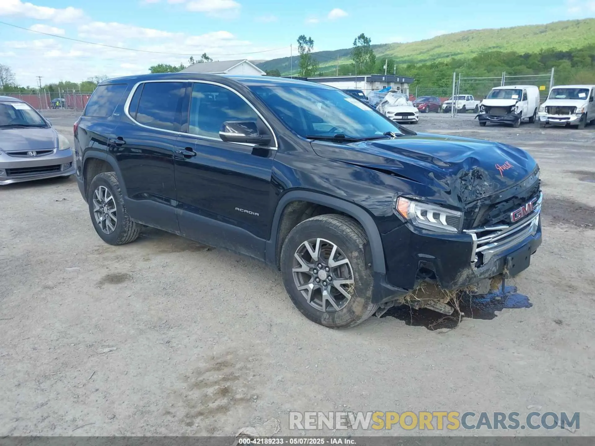 1 Photograph of a damaged car 1GKKNKLA6LZ175223 GMC ACADIA 2020