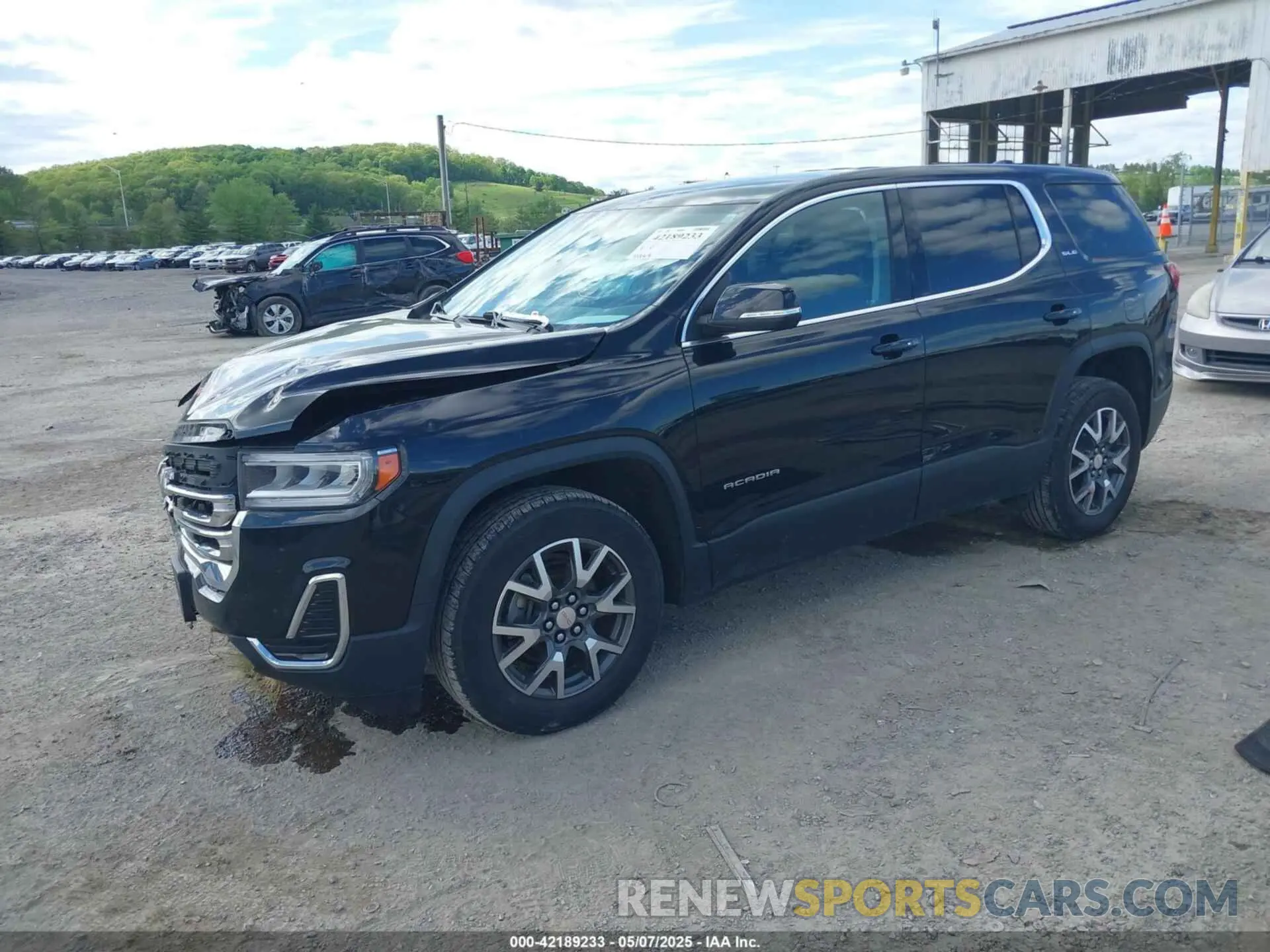 2 Photograph of a damaged car 1GKKNKLA6LZ175223 GMC ACADIA 2020