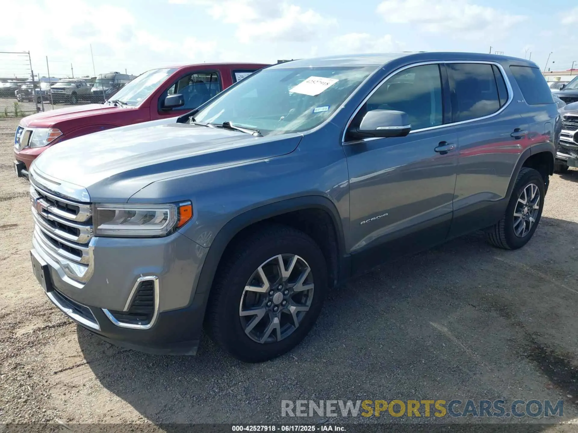 2 Photograph of a damaged car 1GKKNKLA7LZ182875 GMC ACADIA 2020