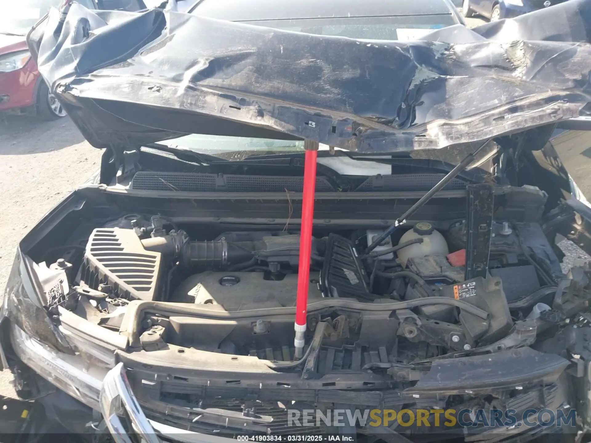10 Photograph of a damaged car 1GKKNKLAXLZ210734 GMC ACADIA 2020