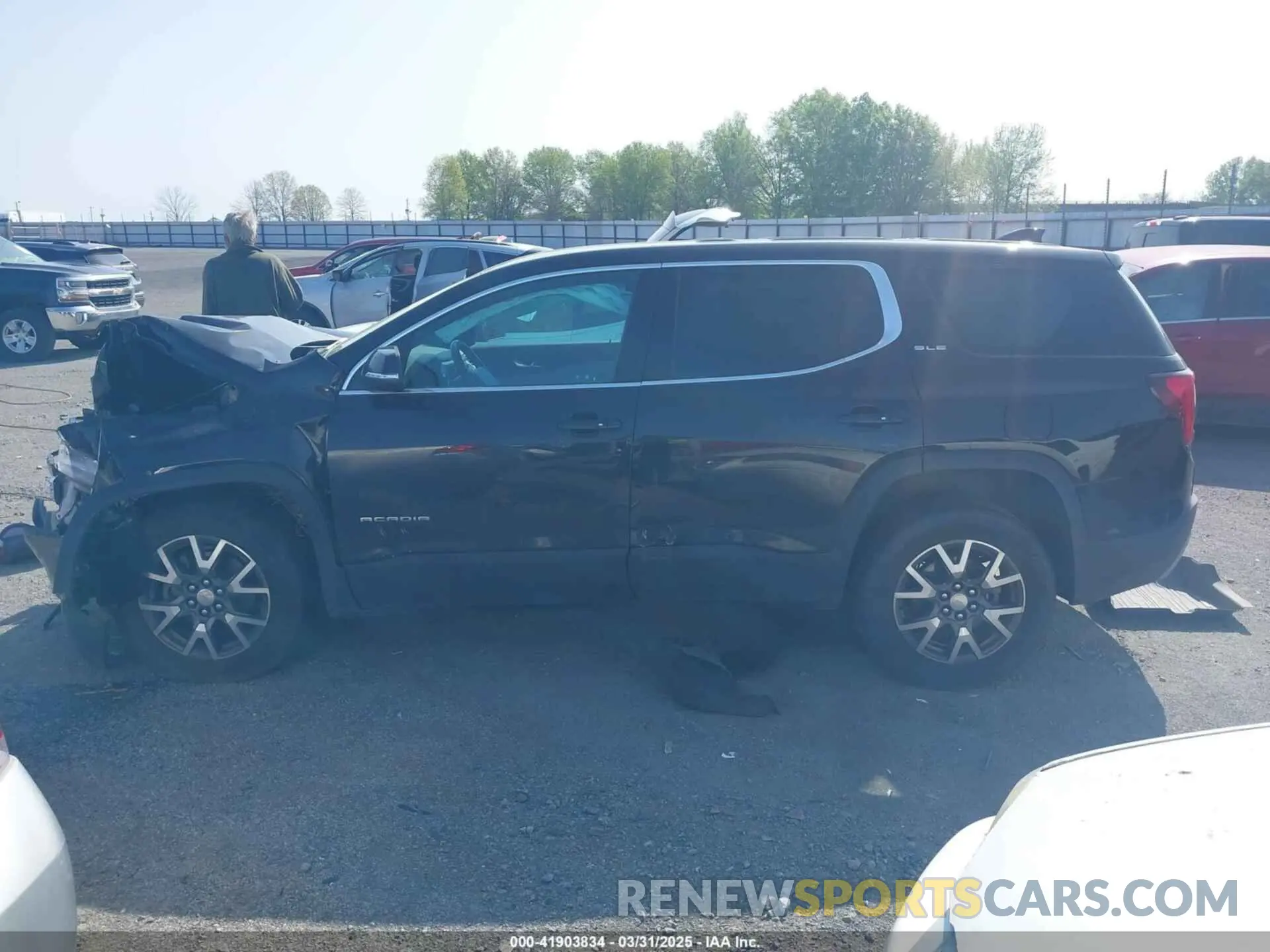 13 Photograph of a damaged car 1GKKNKLAXLZ210734 GMC ACADIA 2020