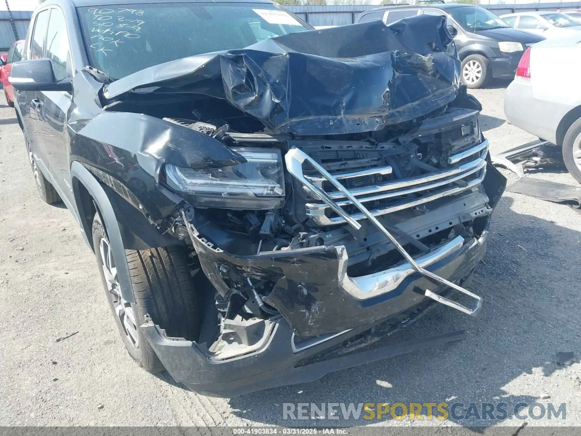 16 Photograph of a damaged car 1GKKNKLAXLZ210734 GMC ACADIA 2020
