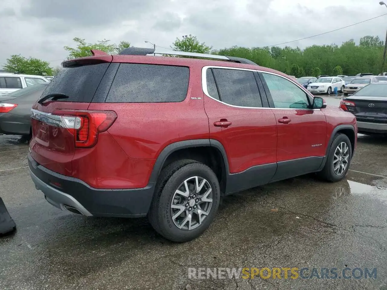 3 Photograph of a damaged car 1GKKNKLS1LZ142817 GMC ACADIA 2020