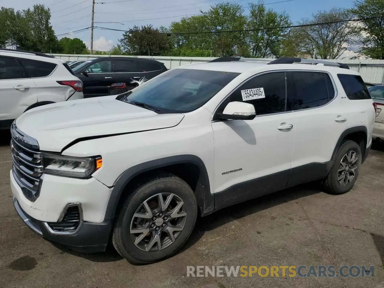 1 Photograph of a damaged car 1GKKNKLS3LZ113299 GMC ACADIA 2020