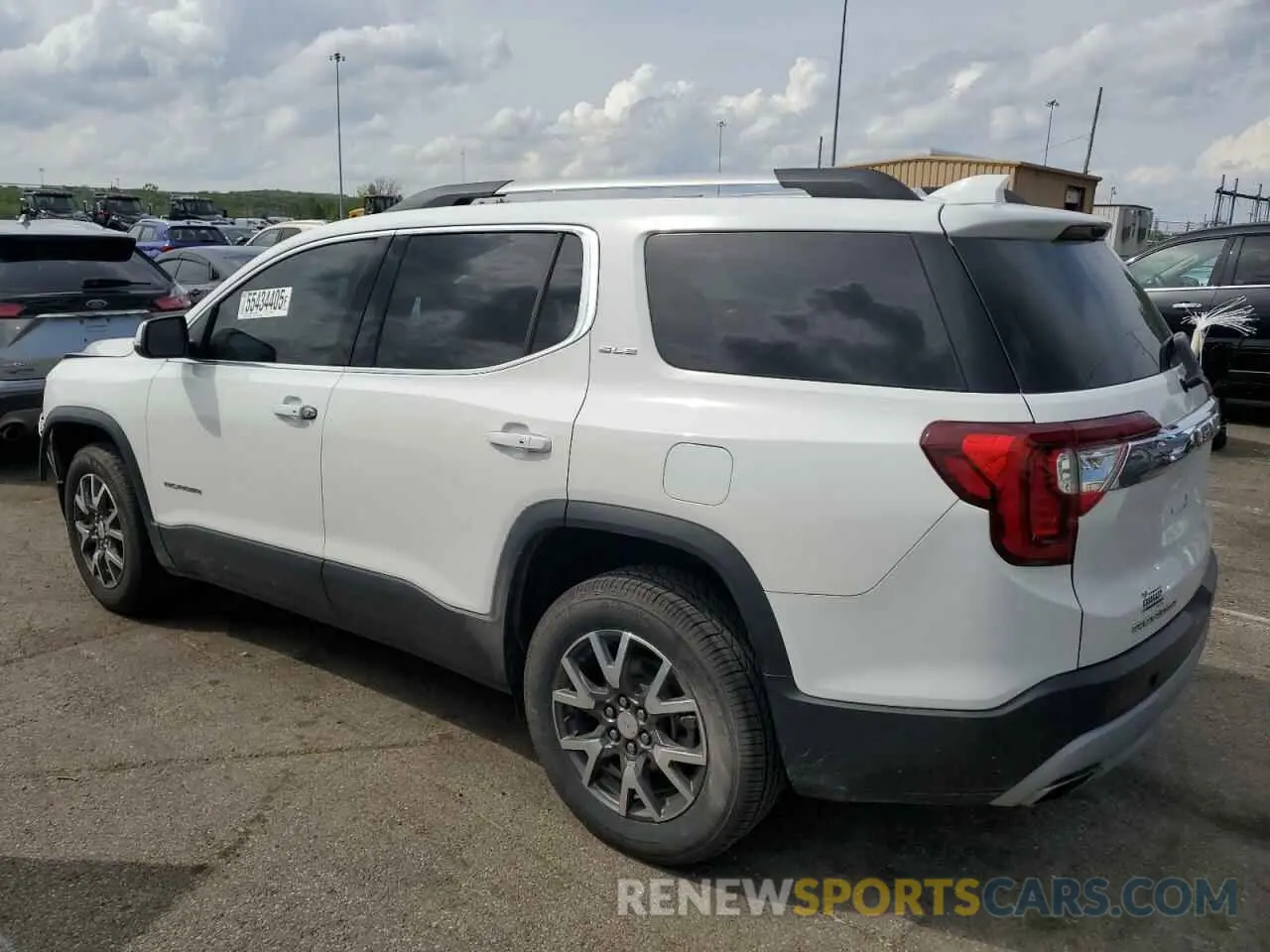 2 Photograph of a damaged car 1GKKNKLS3LZ113299 GMC ACADIA 2020