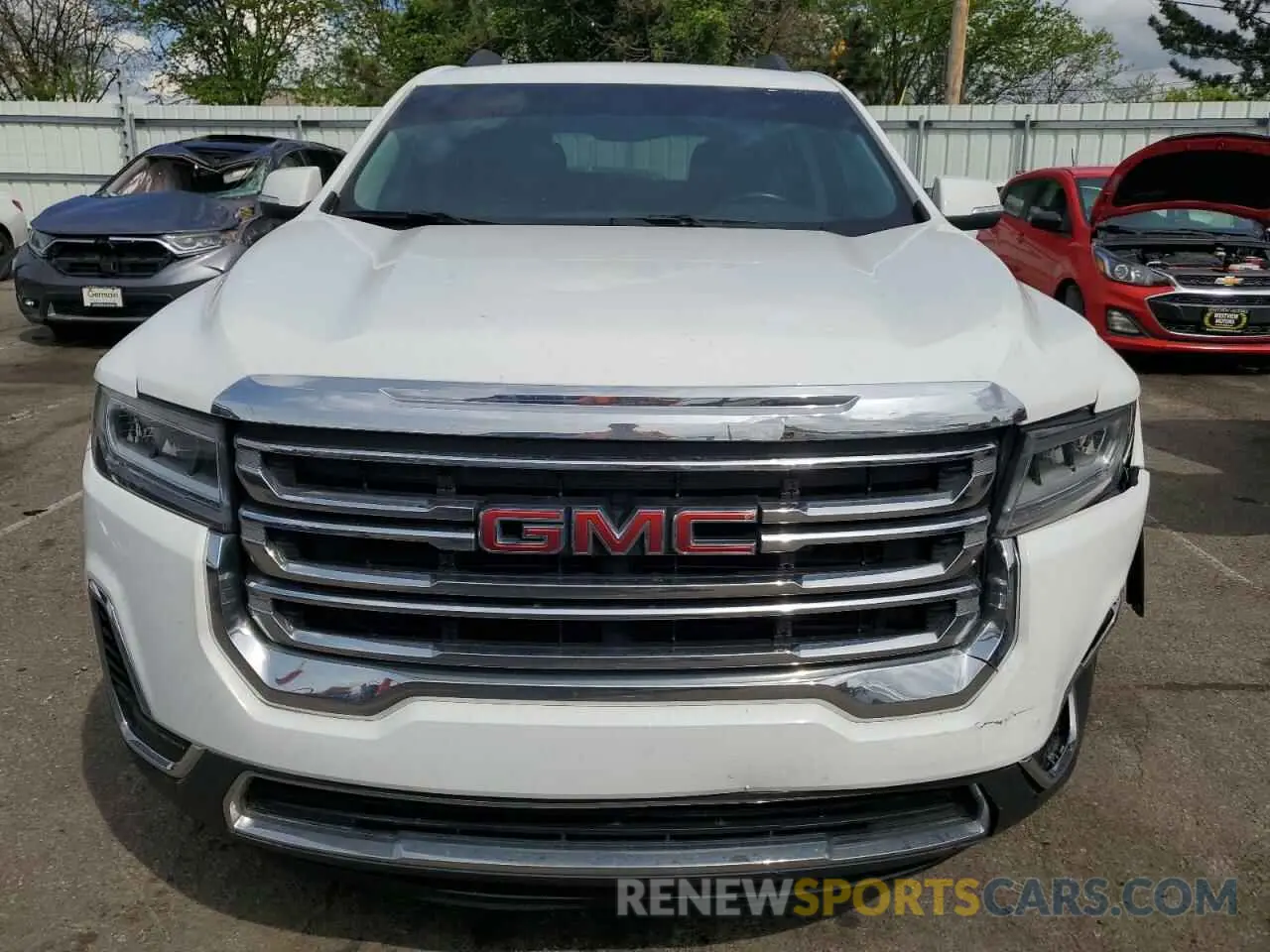 5 Photograph of a damaged car 1GKKNKLS3LZ113299 GMC ACADIA 2020