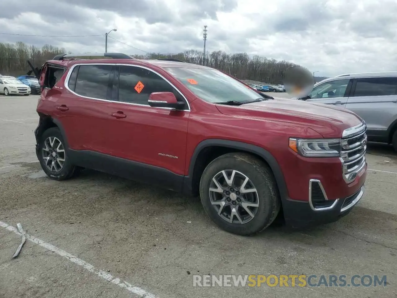 4 Photograph of a damaged car 1GKKNKLS3LZ200863 GMC ACADIA 2020