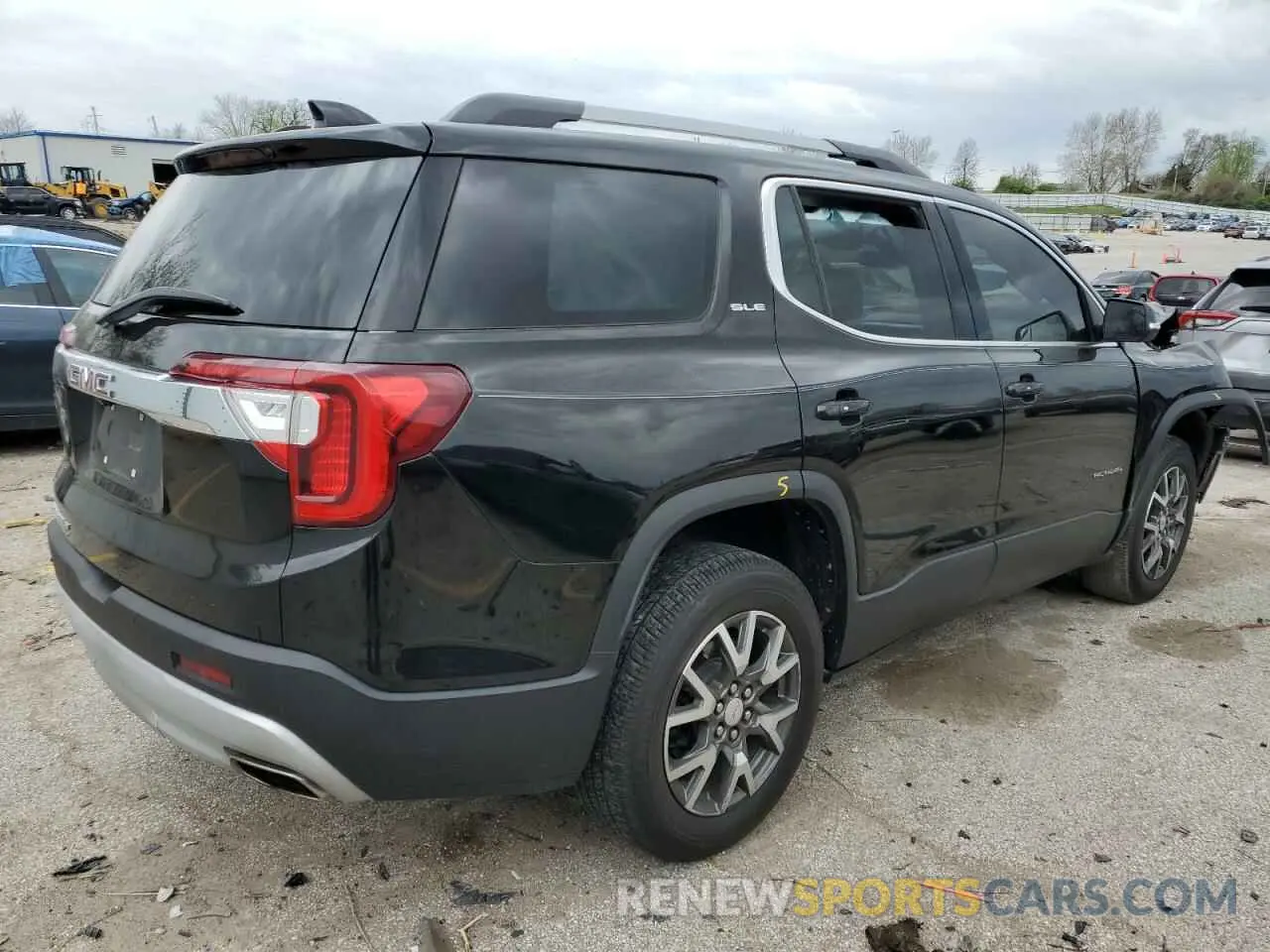 3 Photograph of a damaged car 1GKKNKLS7LZ141347 GMC ACADIA 2020