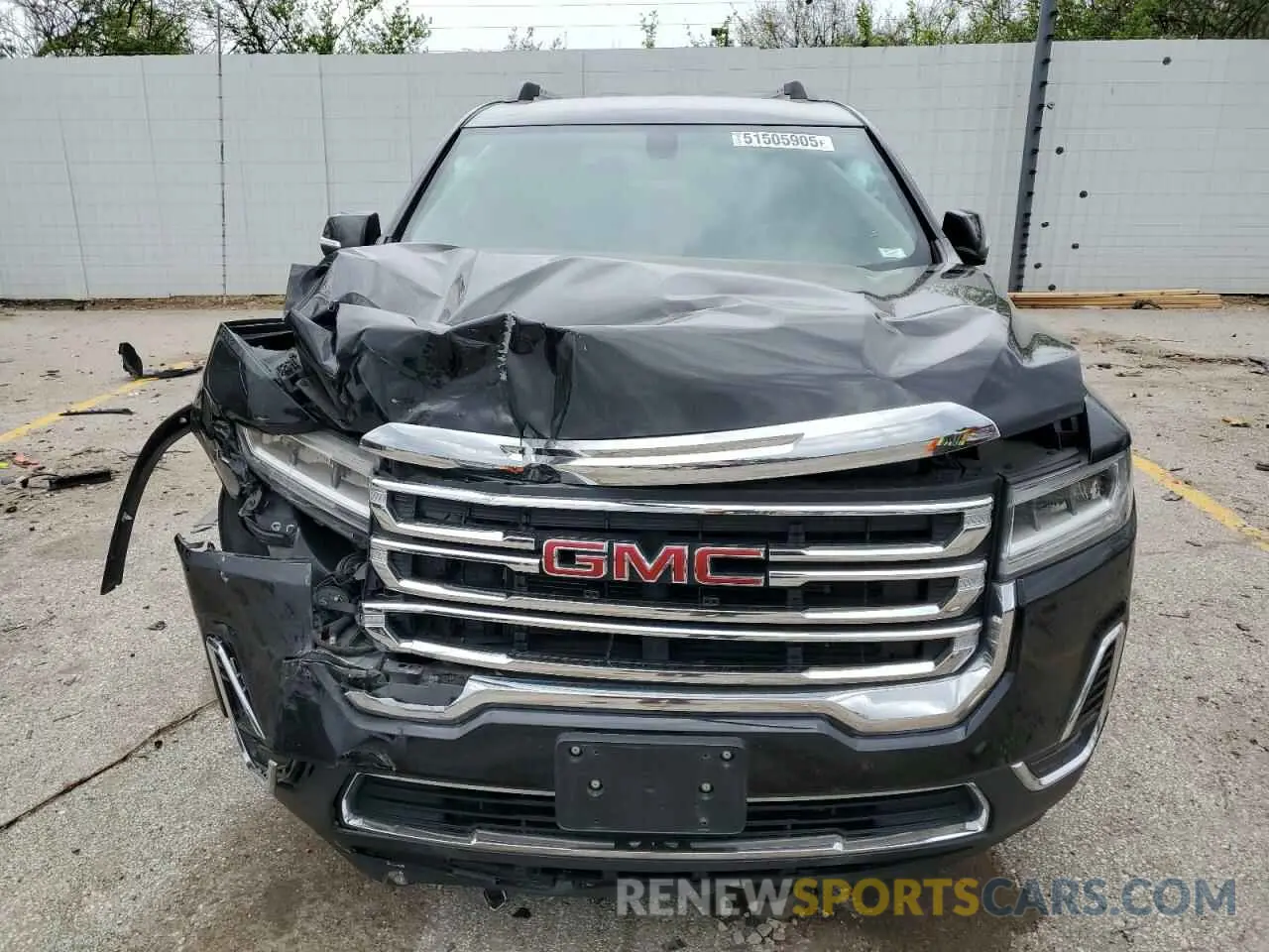5 Photograph of a damaged car 1GKKNKLS7LZ141347 GMC ACADIA 2020