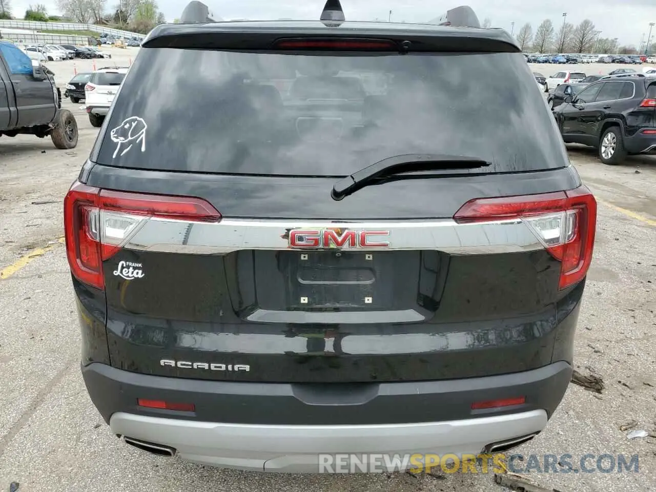 6 Photograph of a damaged car 1GKKNKLS7LZ141347 GMC ACADIA 2020