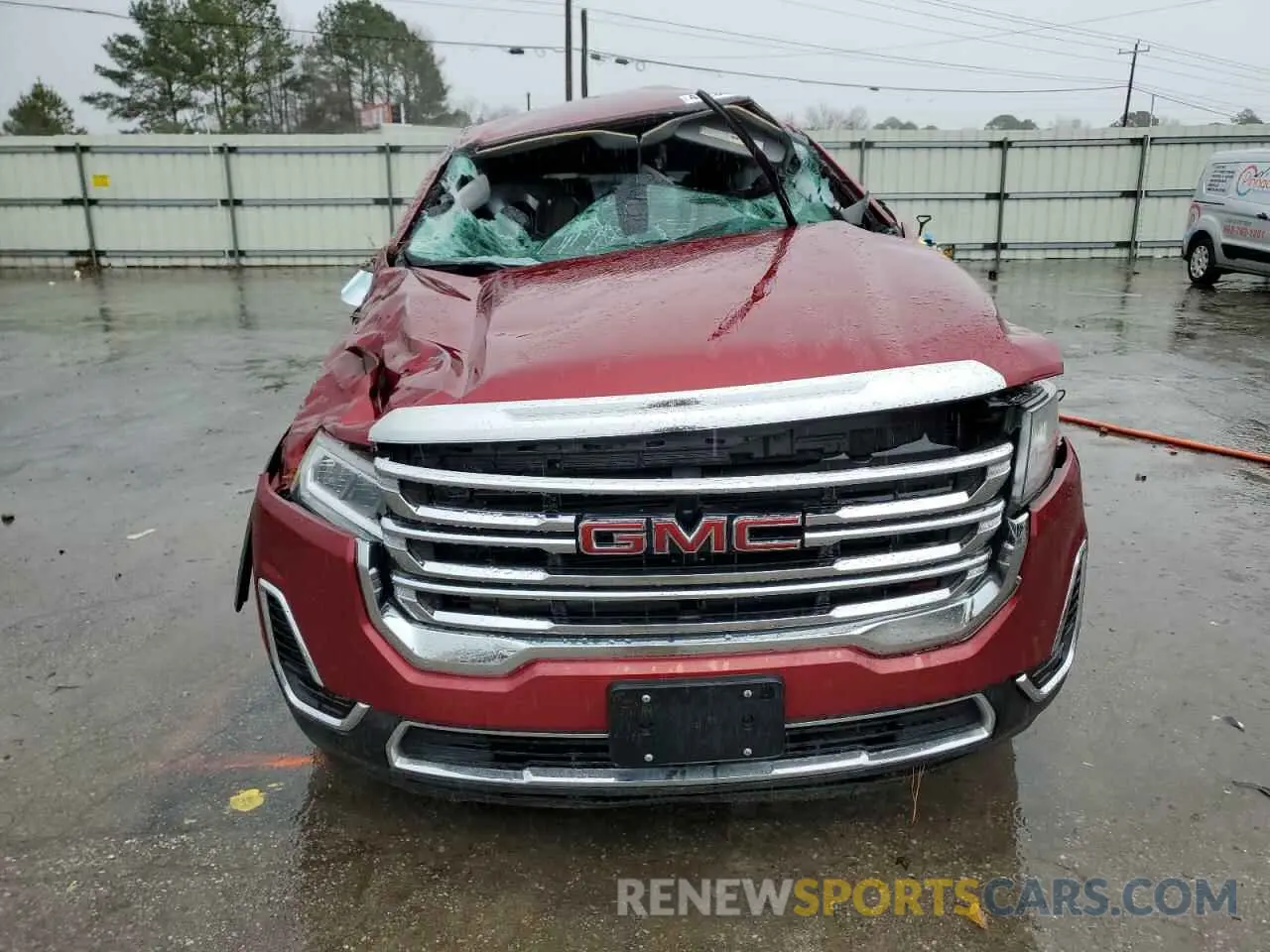 5 Photograph of a damaged car 1GKKNKLS9LZ163527 GMC ACADIA 2020