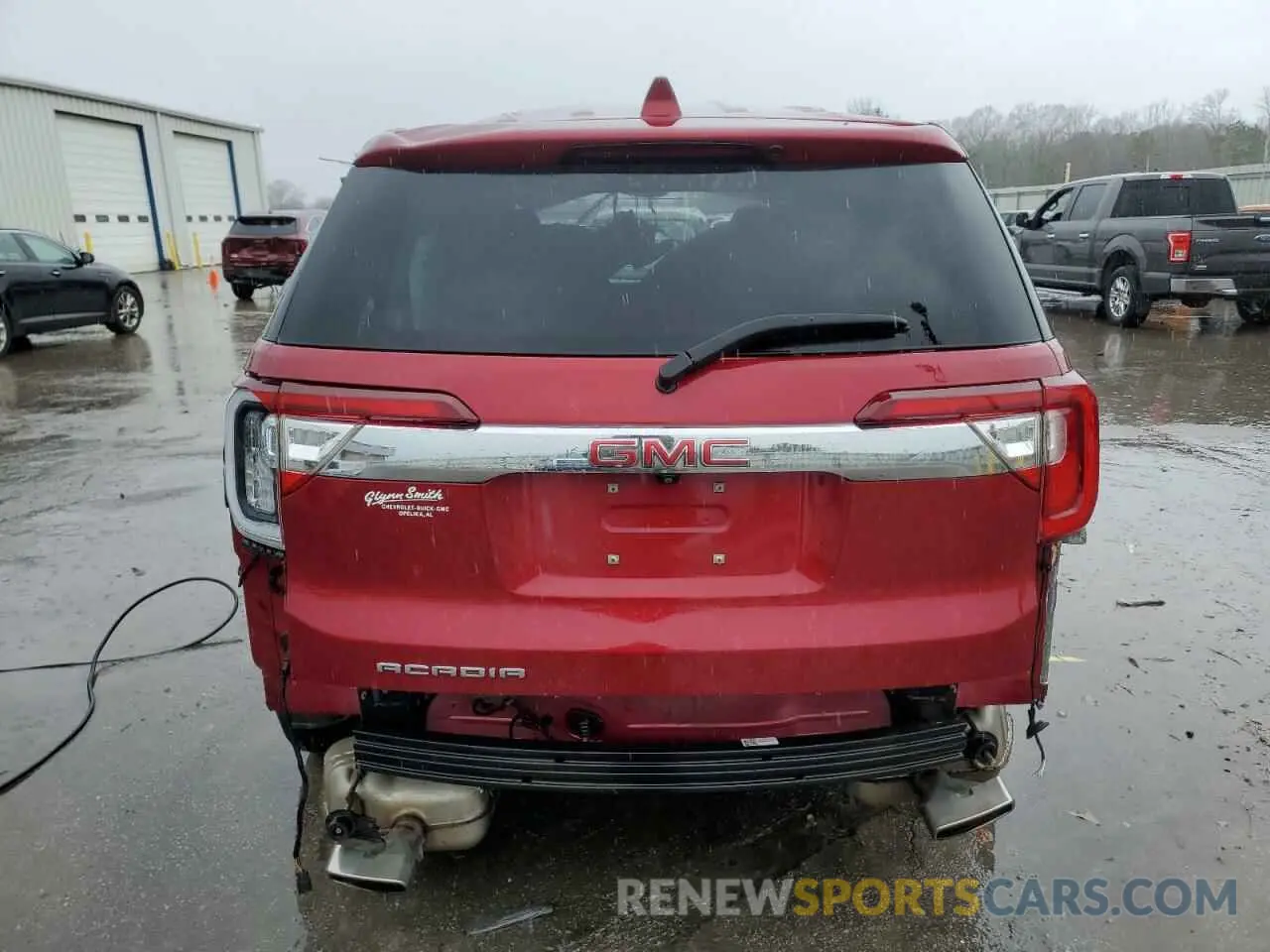 6 Photograph of a damaged car 1GKKNKLS9LZ163527 GMC ACADIA 2020