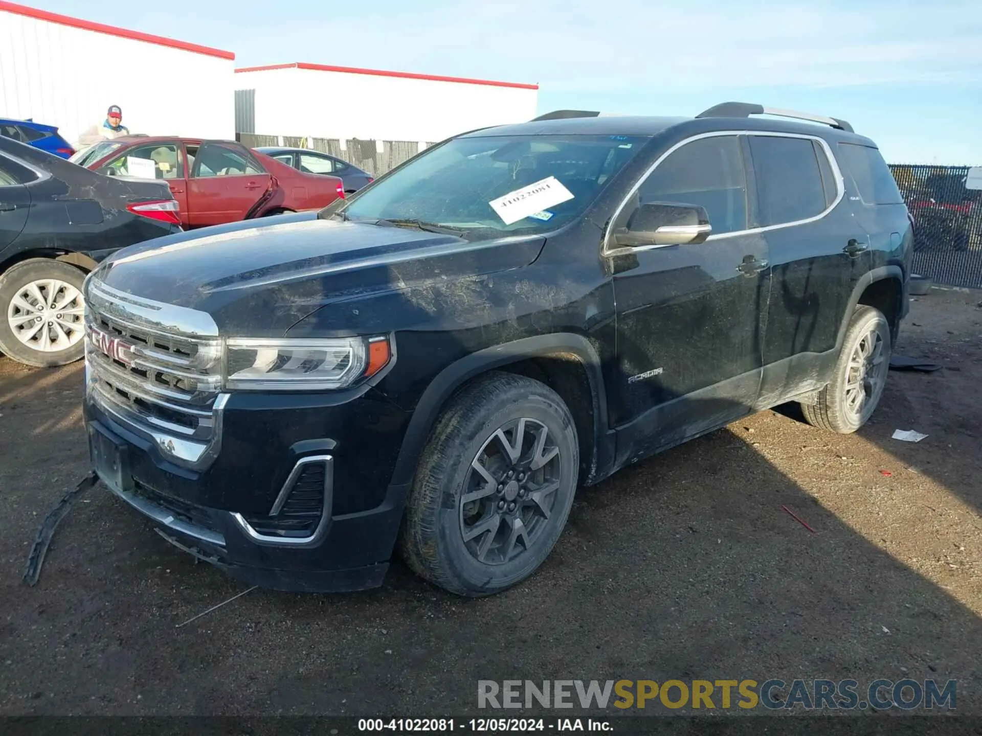 2 Photograph of a damaged car 1GKKNKLS9LZ167738 GMC ACADIA 2020
