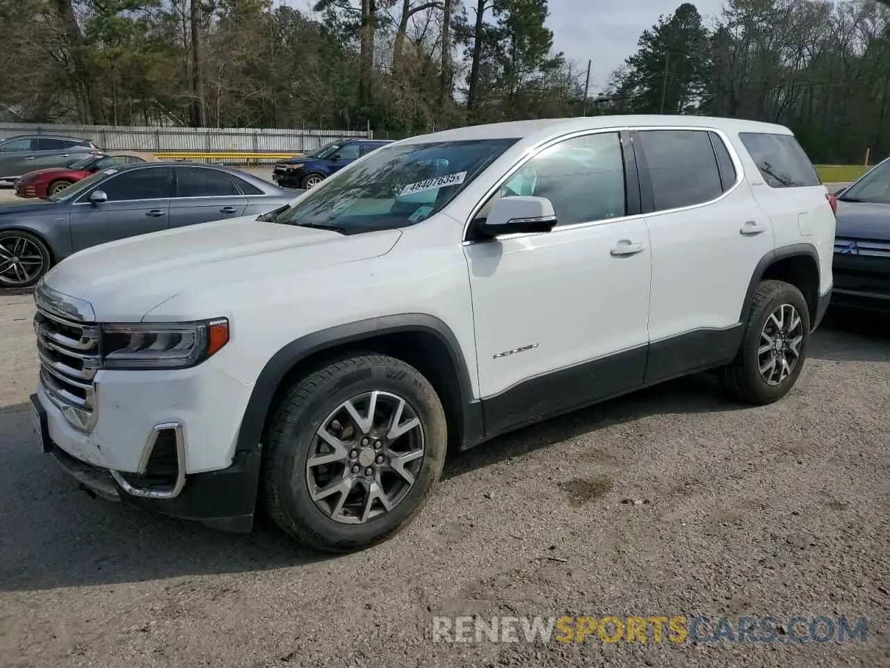 1 Photograph of a damaged car 1GKKNKLSXLZ108231 GMC ACADIA 2020