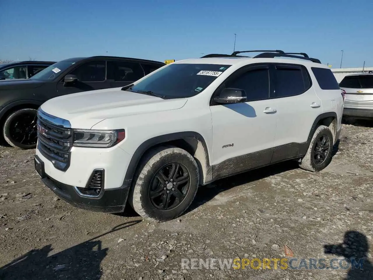 1 Photograph of a damaged car 1GKKNLLS1LZ144105 GMC ACADIA 2020