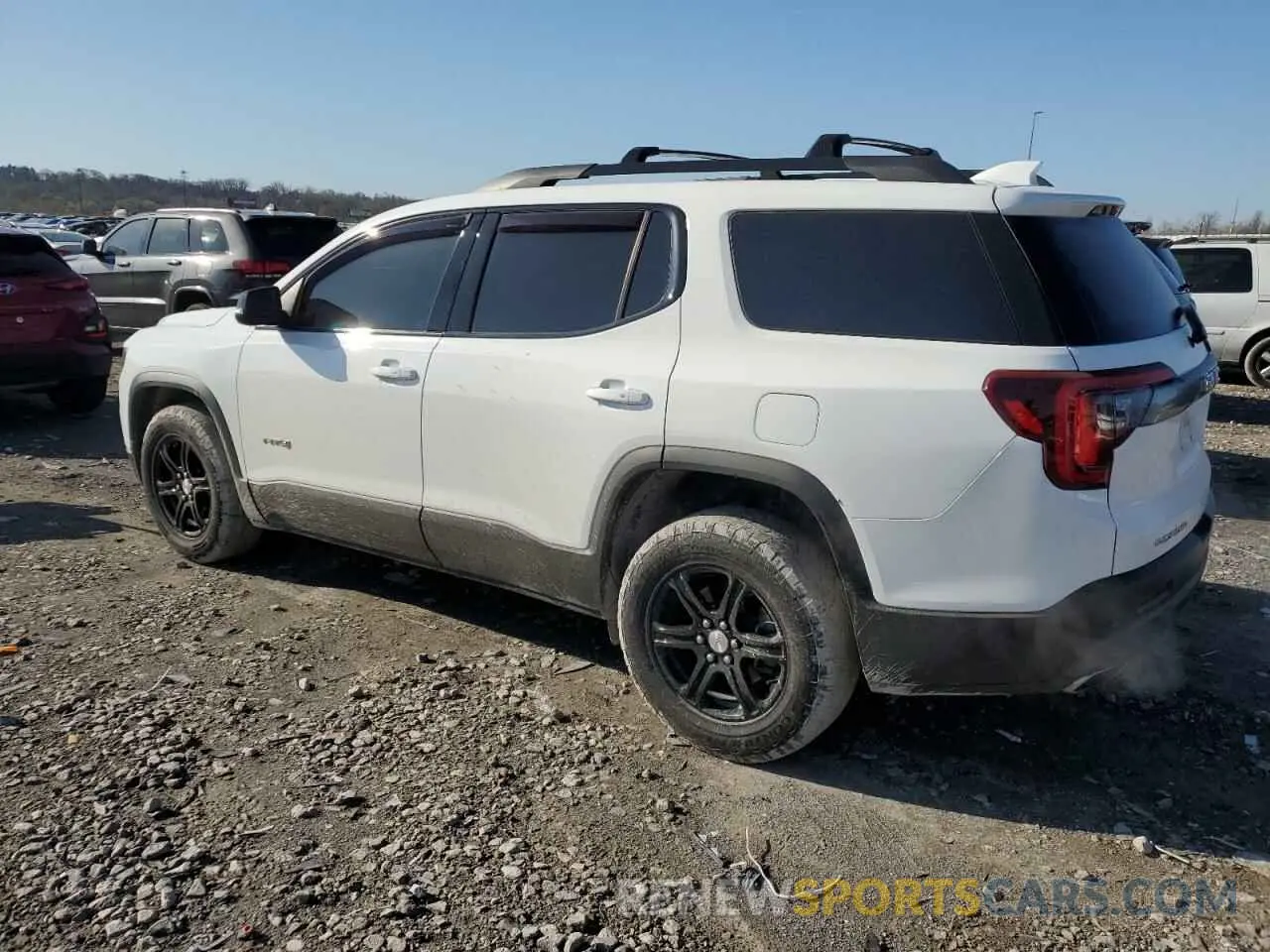 2 Photograph of a damaged car 1GKKNLLS1LZ144105 GMC ACADIA 2020