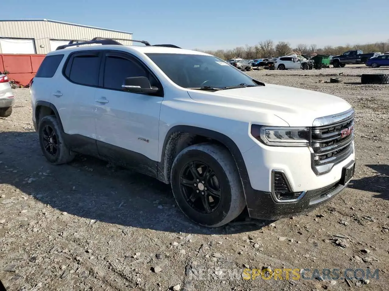 4 Photograph of a damaged car 1GKKNLLS1LZ144105 GMC ACADIA 2020