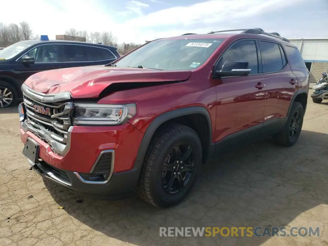 1 Photograph of a damaged car 1GKKNLLS8LZ159300 GMC ACADIA 2020