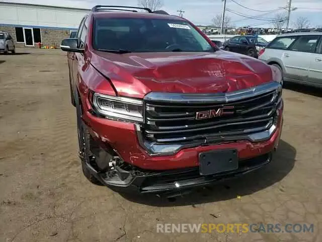 11 Photograph of a damaged car 1GKKNLLS8LZ159300 GMC ACADIA 2020