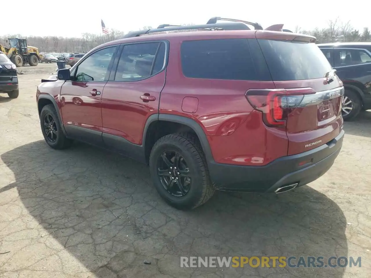 2 Photograph of a damaged car 1GKKNLLS8LZ159300 GMC ACADIA 2020