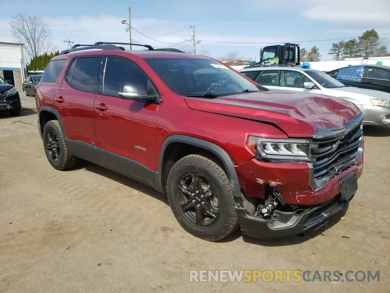 4 Photograph of a damaged car 1GKKNLLS8LZ159300 GMC ACADIA 2020