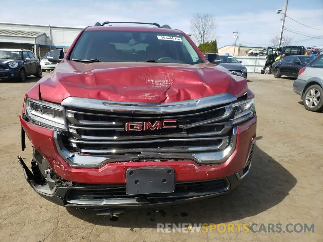5 Photograph of a damaged car 1GKKNLLS8LZ159300 GMC ACADIA 2020