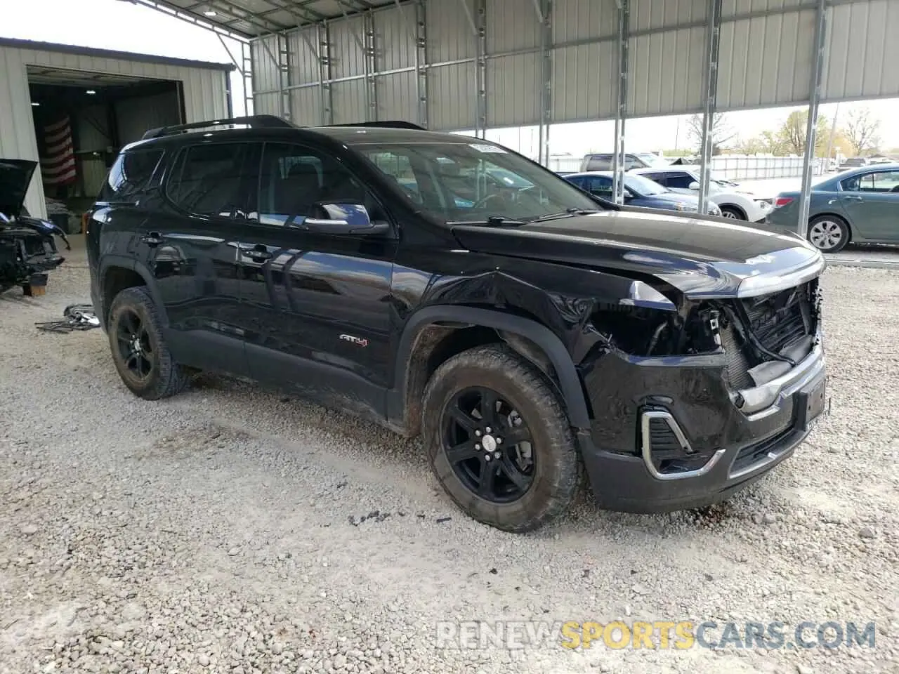 4 Photograph of a damaged car 1GKKNLLS9LZ232108 GMC ACADIA 2020