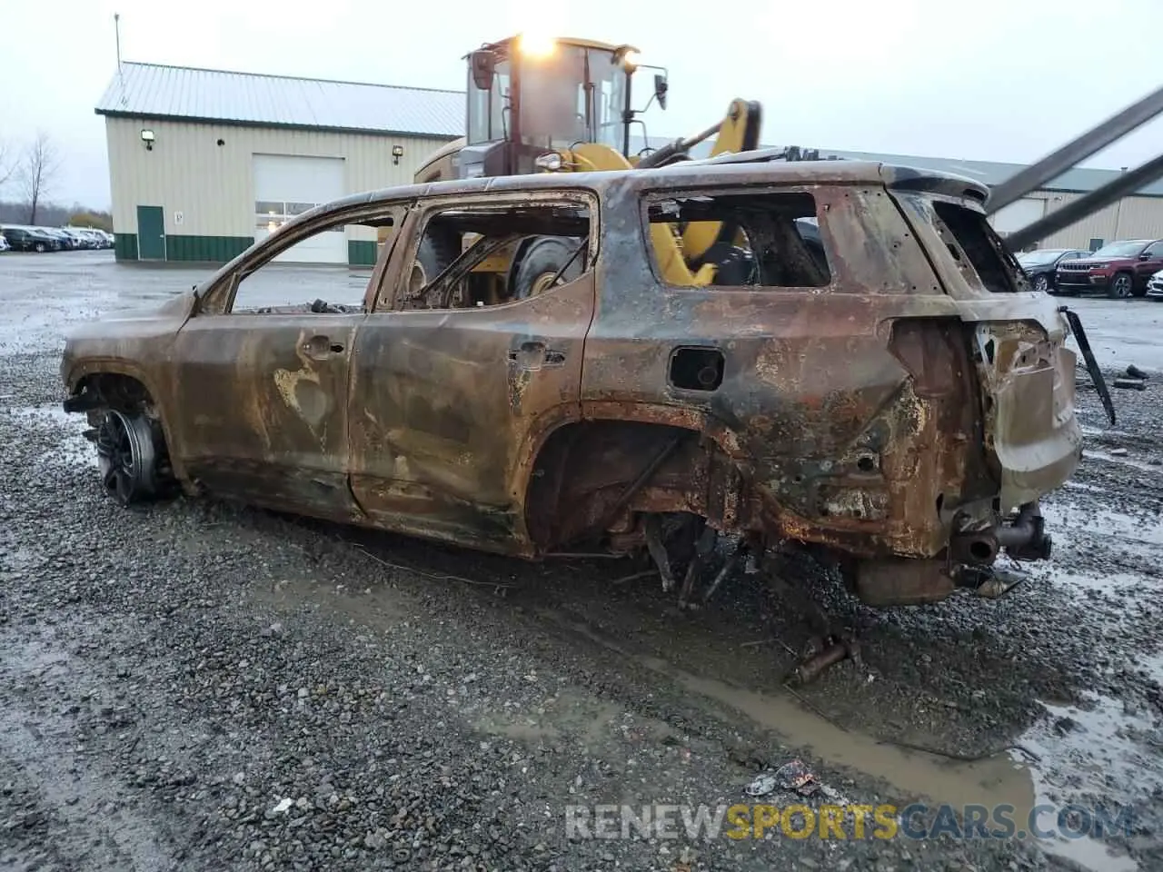 2 Photograph of a damaged car 1GKKNLLSXLZ160447 GMC ACADIA 2020