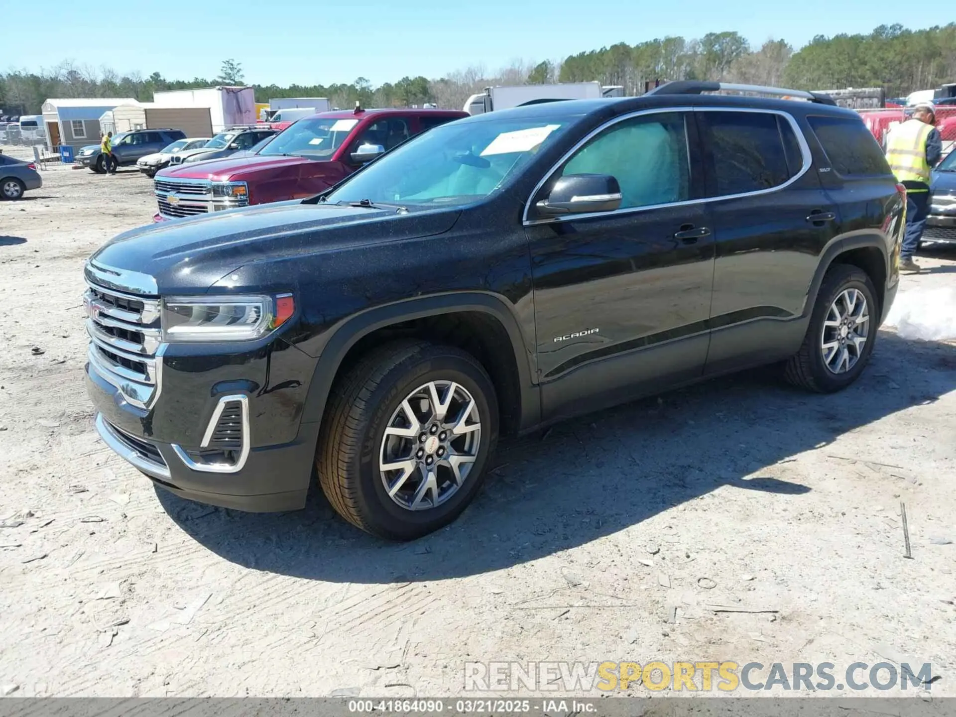2 Photograph of a damaged car 1GKKNMLS4LZ227985 GMC ACADIA 2020