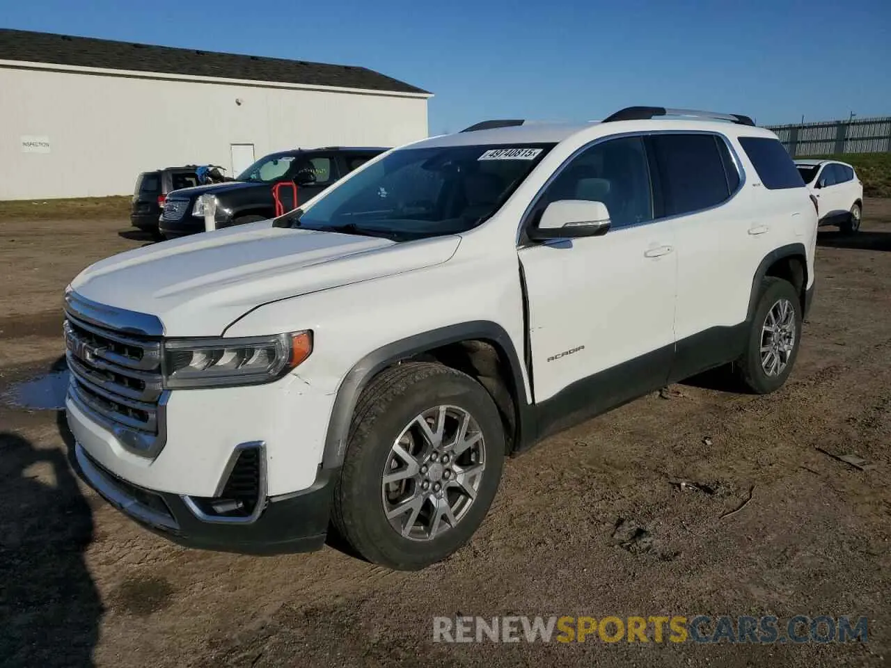 1 Photograph of a damaged car 1GKKNMLS6LZ146390 GMC ACADIA 2020