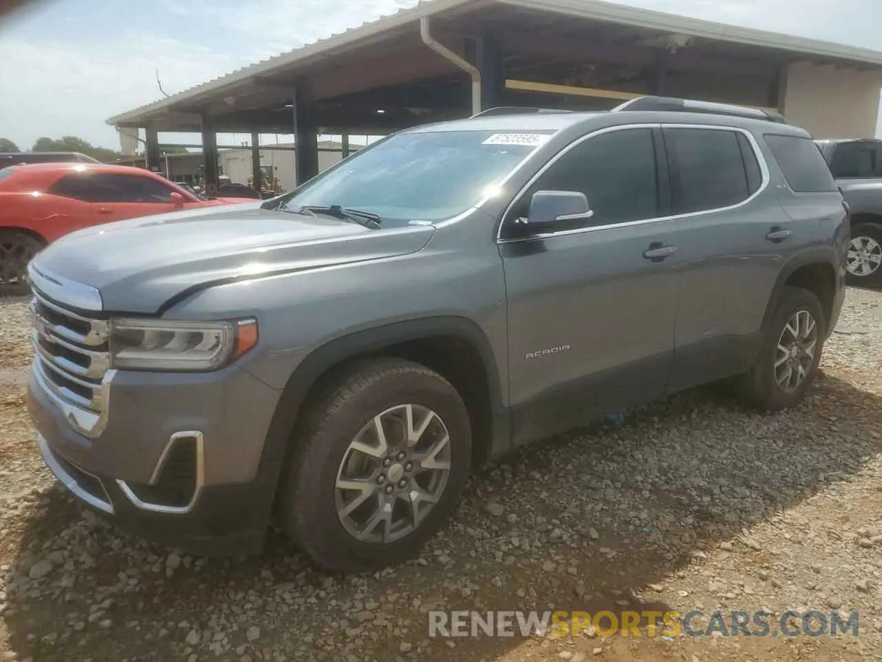 1 Photograph of a damaged car 1GKKNMLS6LZ160340 GMC ACADIA 2020