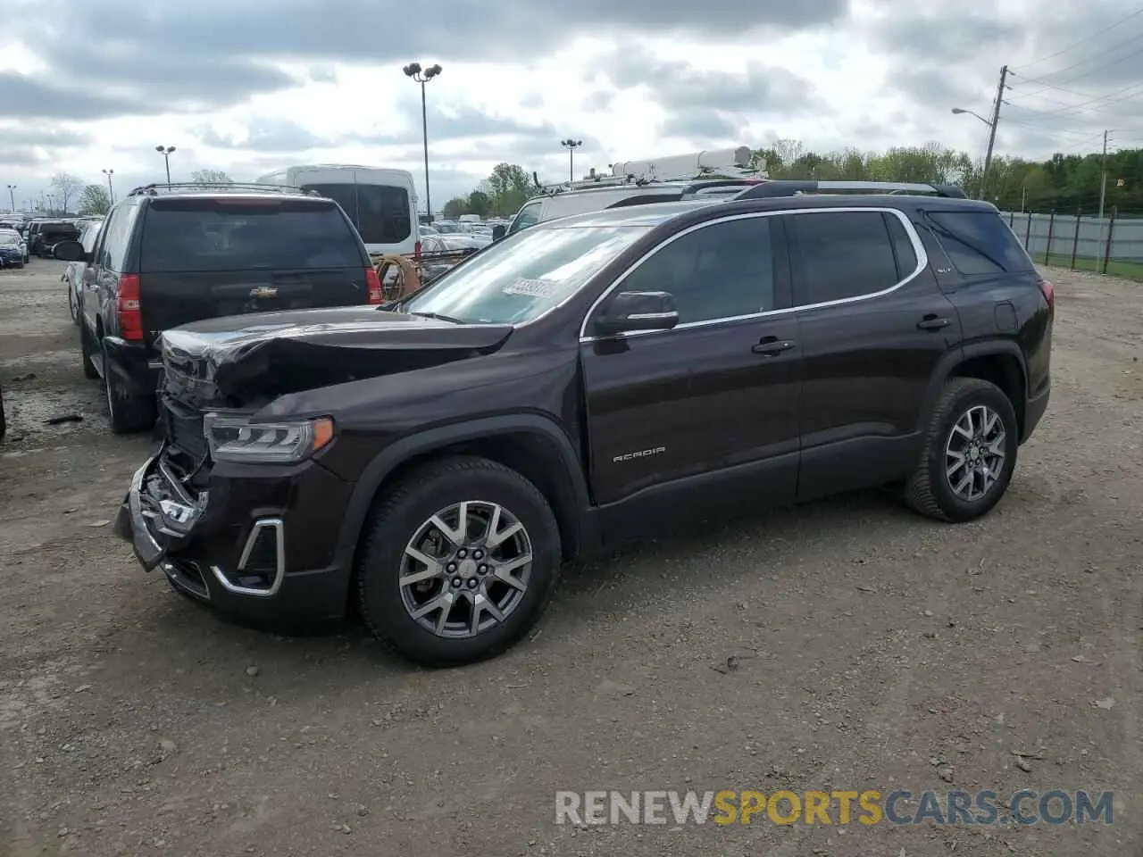 1 Photograph of a damaged car 1GKKNMLS6LZ239765 GMC ACADIA 2020