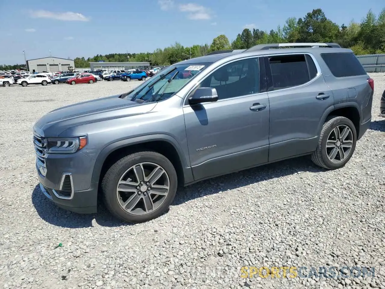 1 Photograph of a damaged car 1GKKNMLS7LZ130716 GMC ACADIA 2020
