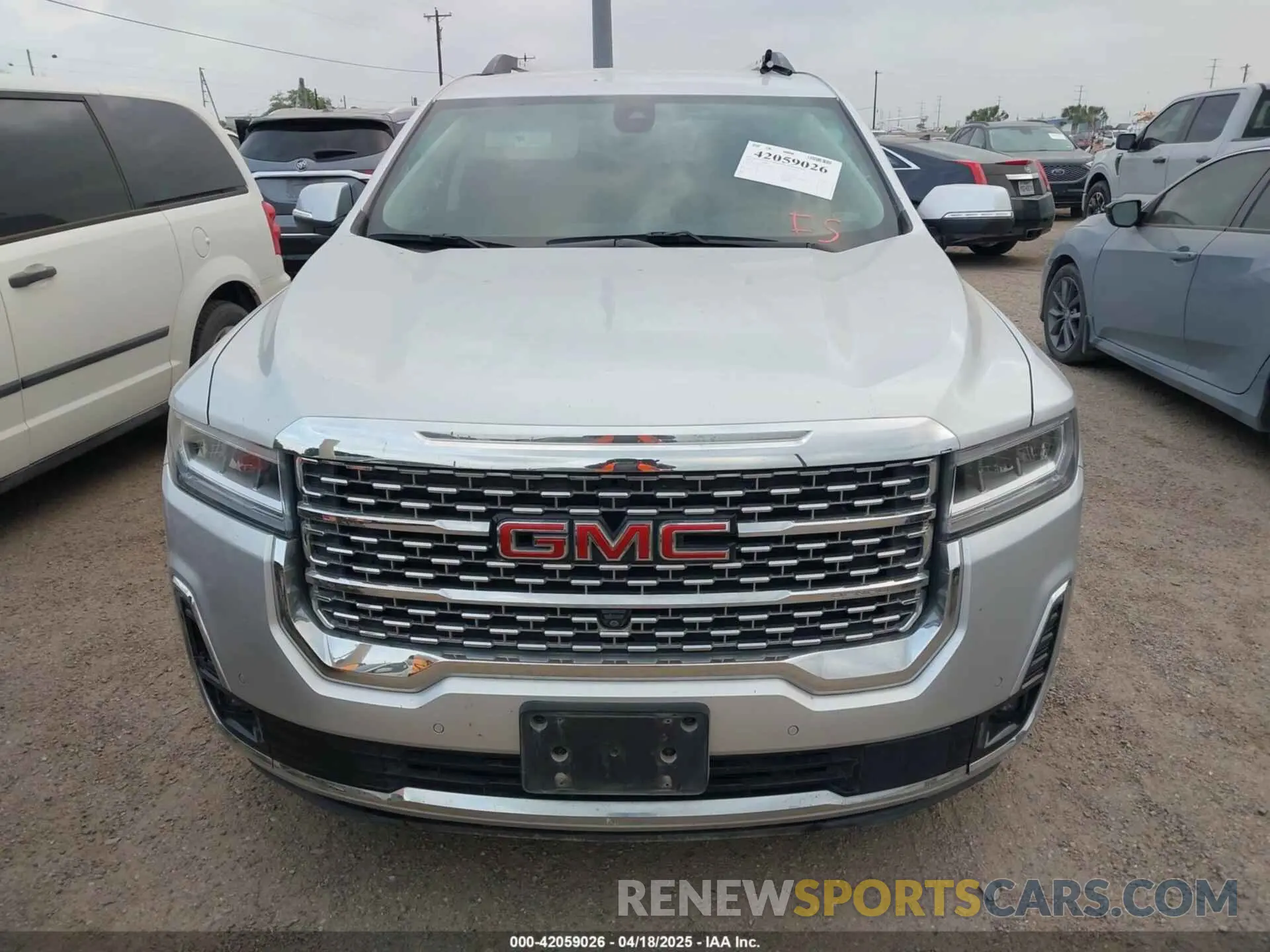 12 Photograph of a damaged car 1GKKNPLSXLZ194329 GMC ACADIA 2020