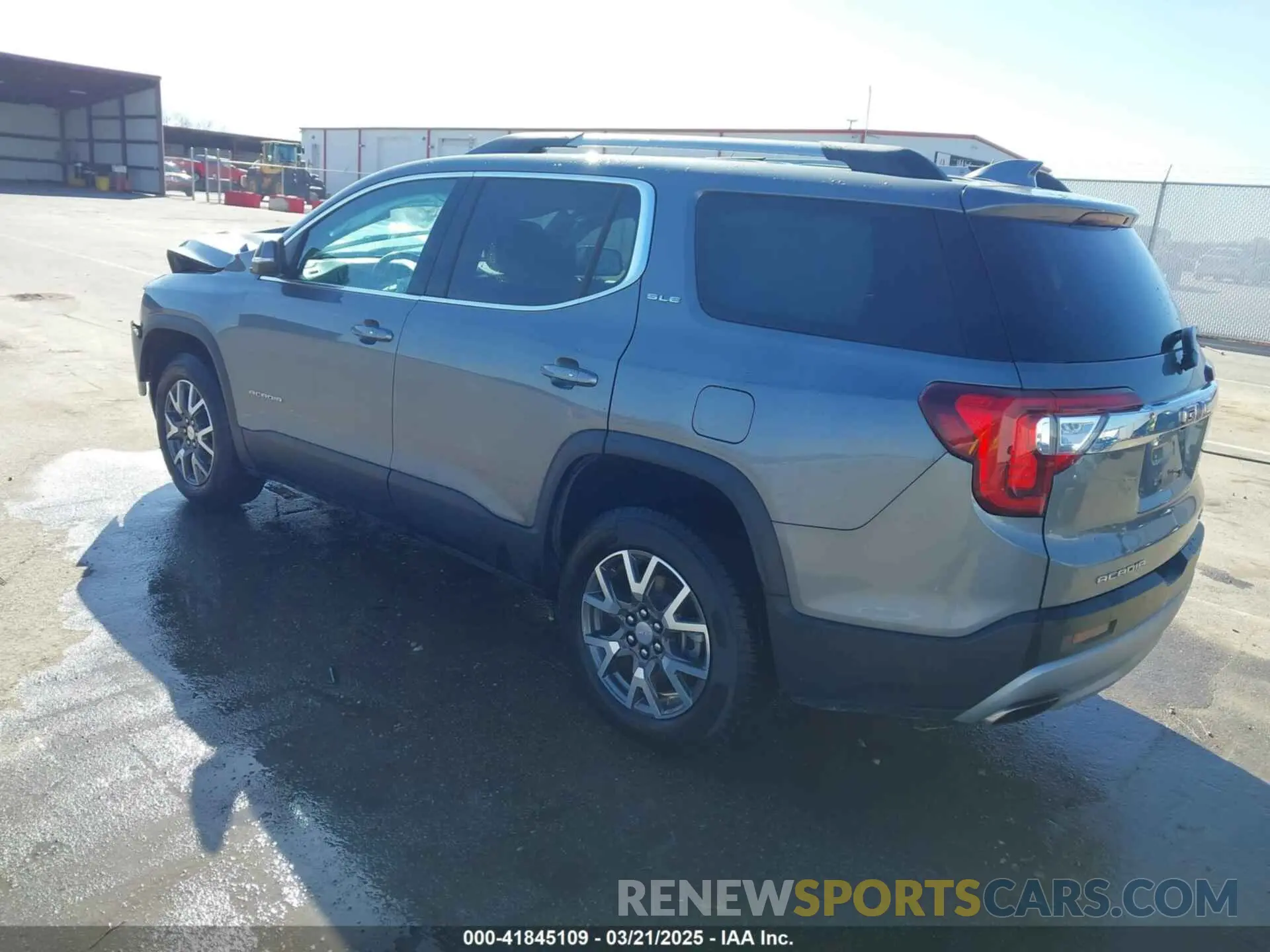 3 Photograph of a damaged car 1GKKNRL4XLZ183327 GMC ACADIA 2020
