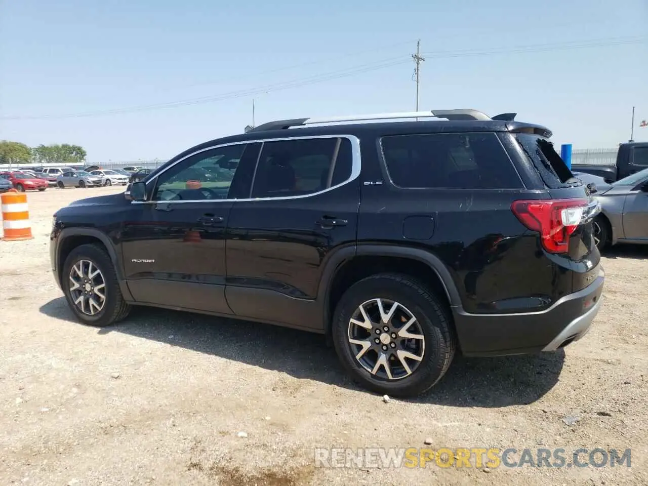 2 Photograph of a damaged car 1GKKNRLS6LZ236460 GMC ACADIA 2020