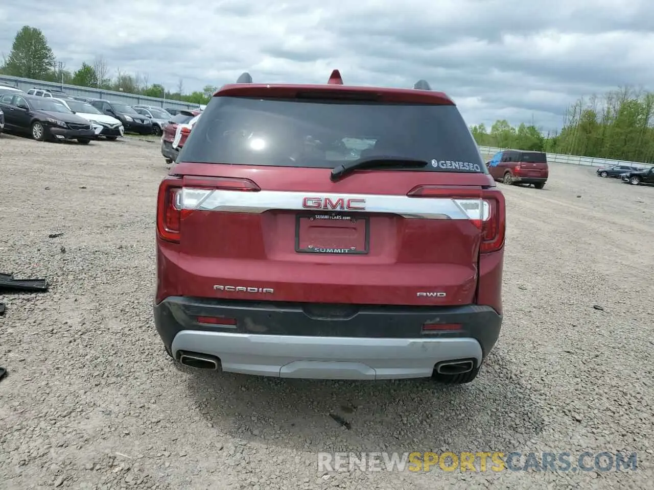 6 Photograph of a damaged car 1GKKNRLSXLZ194214 GMC ACADIA 2020