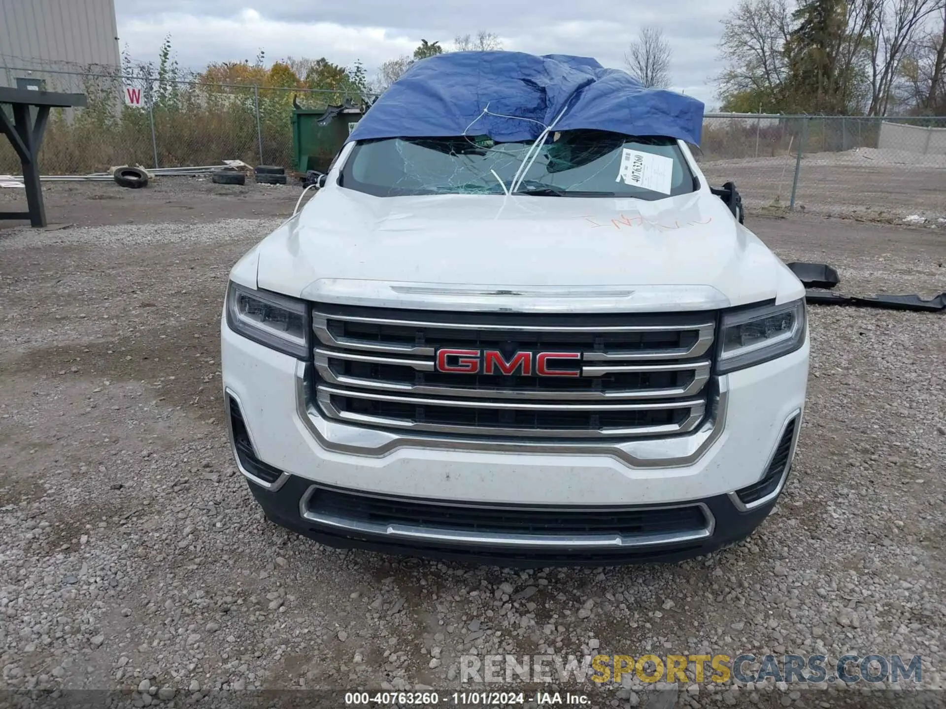12 Photograph of a damaged car 1GKKNRLSXLZ234243 GMC ACADIA 2020