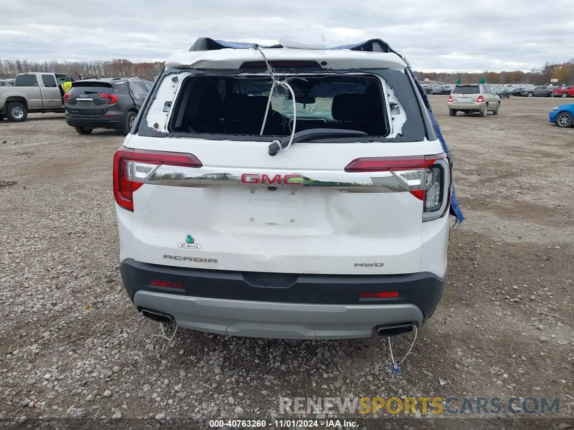 16 Photograph of a damaged car 1GKKNRLSXLZ234243 GMC ACADIA 2020